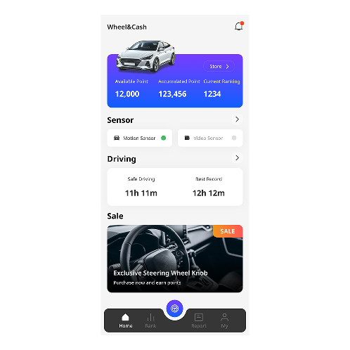 Wheel-and-cash applications associated with IR cameras (sleep detection and rPPG heart rate measurem