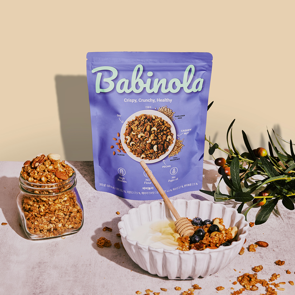 Marocell Babinola Healthy Granola – Natural Maple Flavor, Nut & Seed Mix
