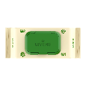 Livens Biodegradable Wet Wipes Eco Green
